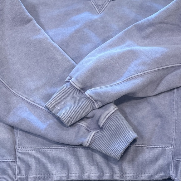 FP Movement Pullover Sweatshirt Size Large Purple Relaxed Fit Crew Neckline - Picture 9 of 15